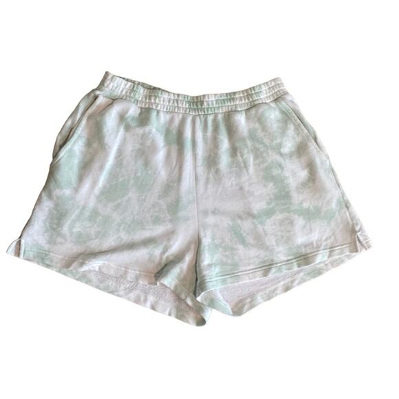 Rails Jane French Terry Tie Dye Short Mint Green S - Picture 3 of 12